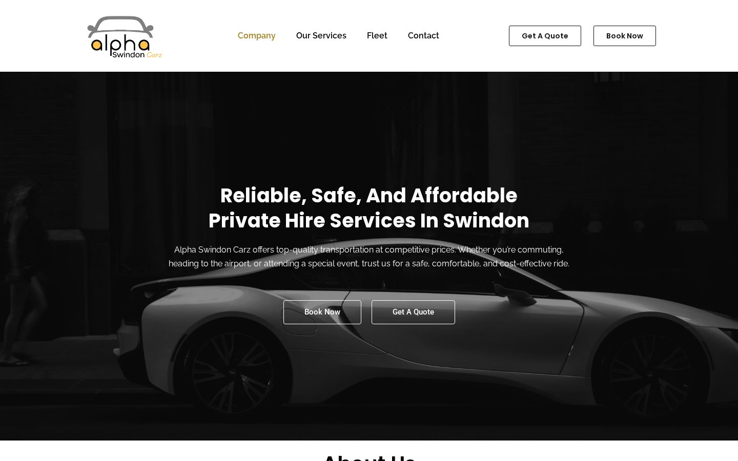 Taxi Booking Website
