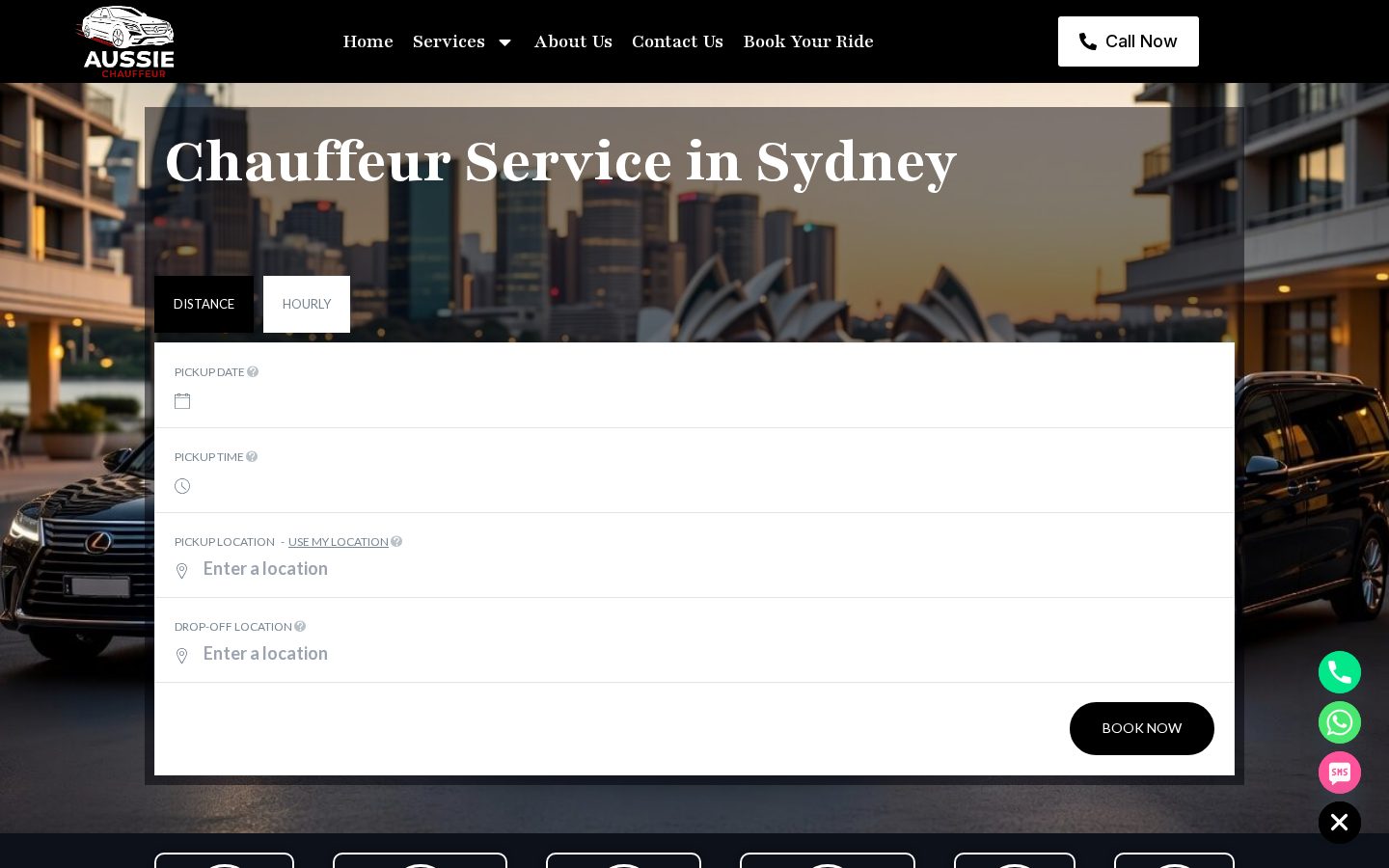 Chauffeur Limo Website